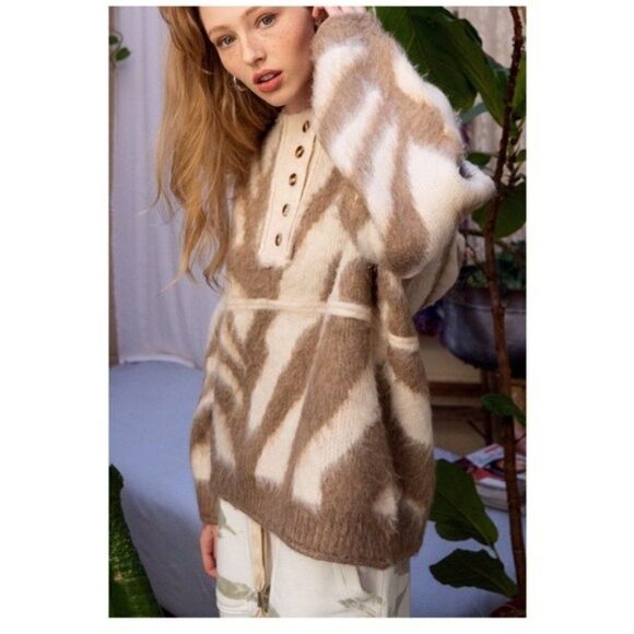 𝅺animal Print Hoodie Sweater - Picture 9 of 16